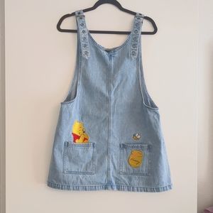 Disney Winnie The PoohEmbroidered Denim Skirtall
